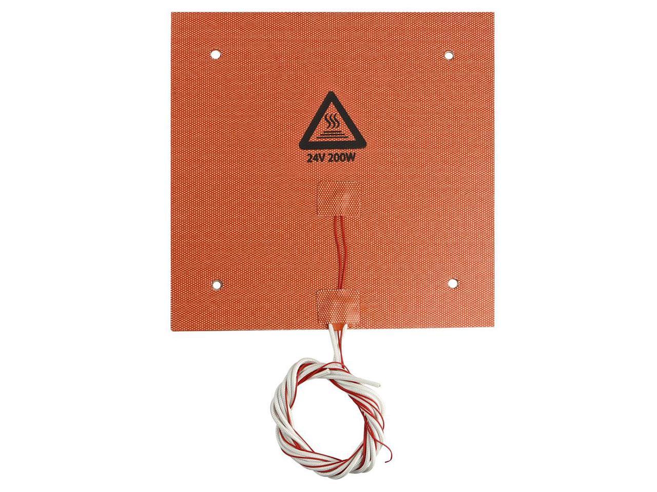 220V 750W Silicone Rubber Heating Heater for 3D Printer Heated Bed 235x235mm200w