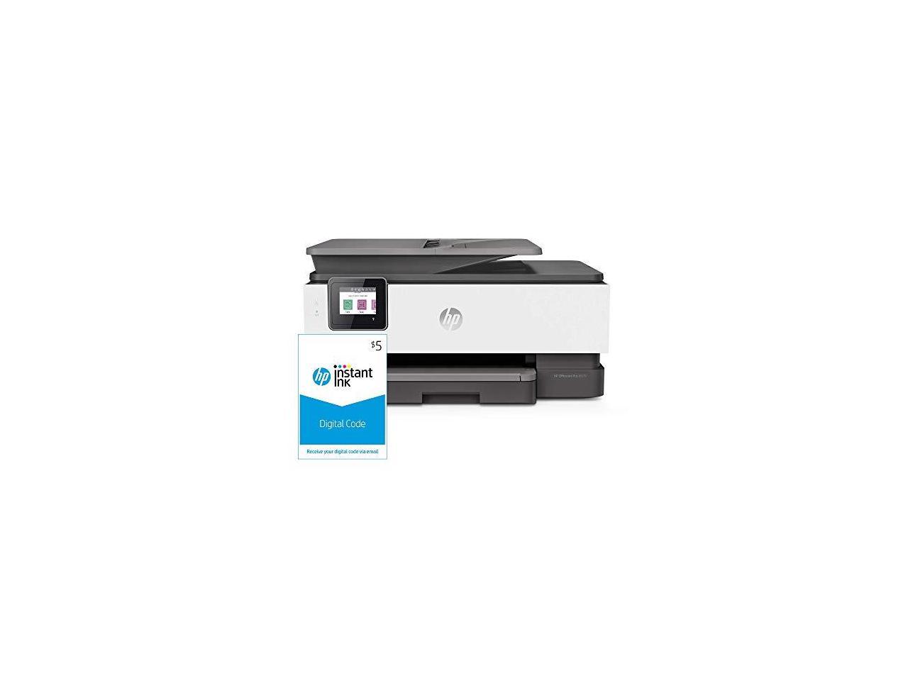OfficeJet Pro 8025 AllinOne Wireless Printer 1KR57A and Instant Ink $5 Prepaid Code