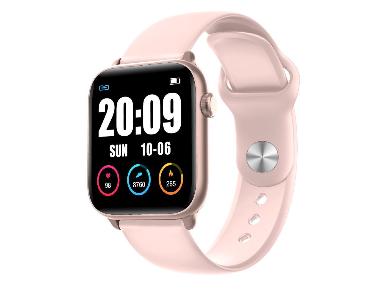 Smart Watch Men Women IP68 Waterproof Fitness Band Multiple Sports Mode Heart Rate Sleep Monitor Bluetooth Watch for IOS Android Phones