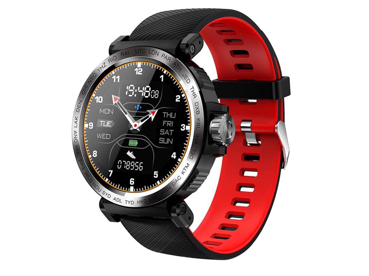 Fashion Sport IP68 Waterproof Smart Watch Full Touch Screen Clock Heart Rate Monitor Smartwatch Fitness Tracker Bracelet for Men and Women