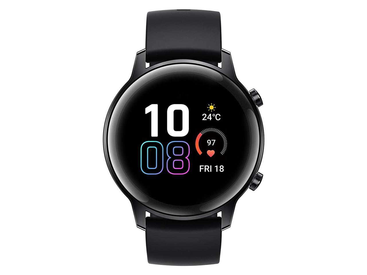 Huawei Honor Magic Watch 2 Bluetooth 5.1 Smart watch Blood Oxygen Saturation Monitor Heart Rate 7-Day Battery Life For Android iOS - Agate Black(42mm)