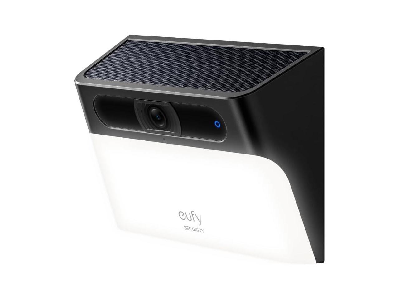 eufy Security Solar Wall Light Cam S120,Solar Security Camera,Wireless Outdoor Camera,2K Camera, Forever Power,Motion Activated Light,AI Detection,IP65 Waterproof,Spotlight,No Monthly Fee (Renewed) (Refreshed)