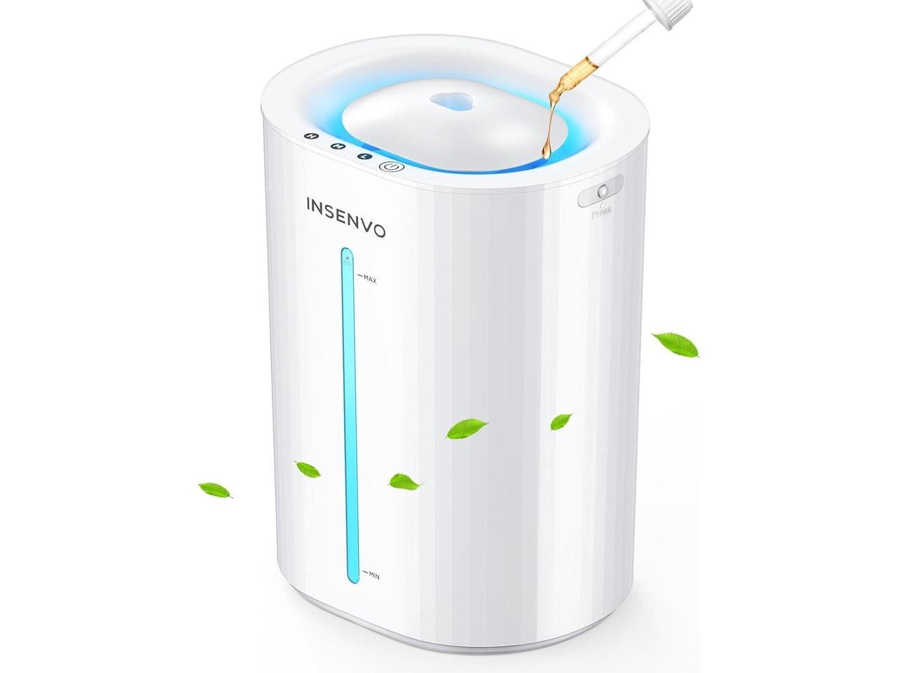 6.5L Humidifiers for Large Room Bedroom, Top Fill Humidifier, Quiet Cool Mist Humidifiers for Home, Baby, Pets, Plants, 54 Hours Run Time, Easy to Clean, Blue Nightlight, Auto Shut OFF