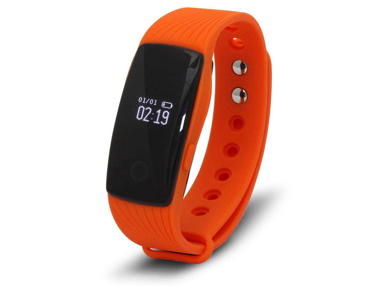 Smartband Heart Rate Monitor Actively Fitness Tracker Smart Bracelet Orange