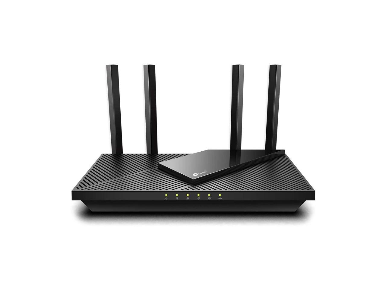 TP-Link WiFi 6 Router AX1800 Smart WiFi Router (Archer AX21) - Dual Band Gigabit Router, Works with Alexa - A Certified for Humans Device